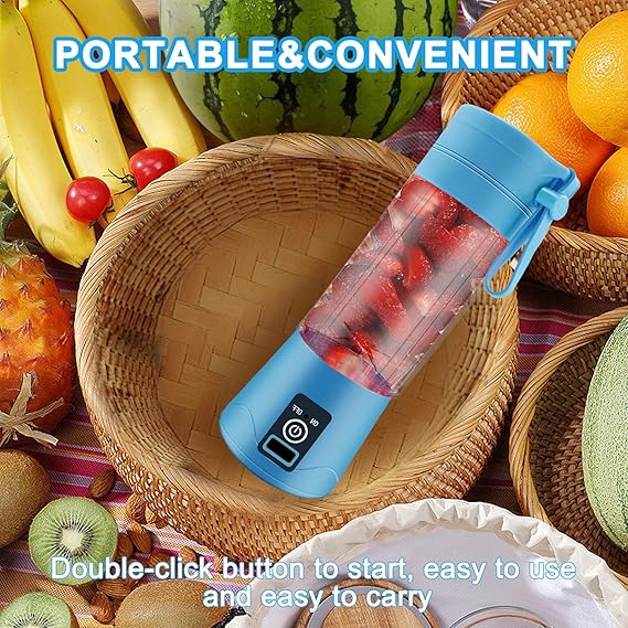 Portable Blender β Leak Proof & Travel Friendly β USB Rechargeable