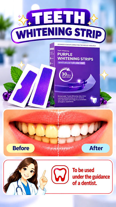 Purple Whitening Teeth strips