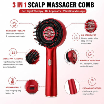 Sclap massager Brush/comb