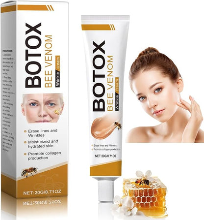 BOTO-X Bee Venom Face Cream – Anti-Aging Wrinkle Care, Firming & Lifting Moisturizer for Smooth, Youthful-Looking Skin