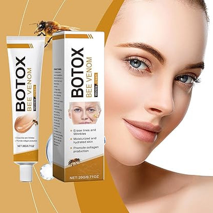 BOTO-X Bee Venom Face Cream – Anti-Aging Wrinkle Care, Firming & Lifting Moisturizer for Smooth, Youthful-Looking Skin